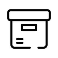 Package Icon Vector Symbol Design Illustration