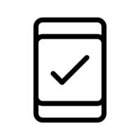 Checklist Icon Vector Symbol Design Illustration