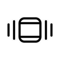 Display Icon Vector Symbol Design Illustration