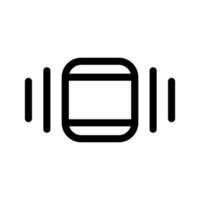 Display Icon Vector Symbol Design Illustration