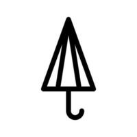 paraguas icono vector símbolo diseño ilustración