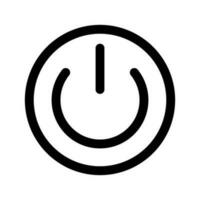 Power Button Icon Vector Symbol Design Illustration