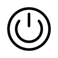 Power Button Icon Vector Symbol Design Illustration