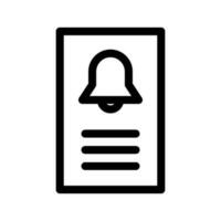 Doorbell Icon Vector Symbol Design Illustration