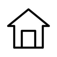 Home Icon Vector Symbol Design Illustration