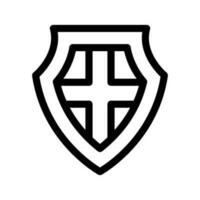 Shield Icon Vector Symbol Design Illustration