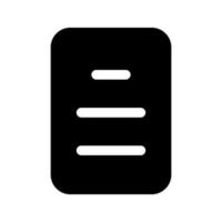 Draft Icon Vector Symbol Design Illustration