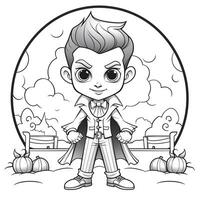 Halloween Coloring Pages photo