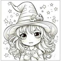 Halloween Coloring Pages photo