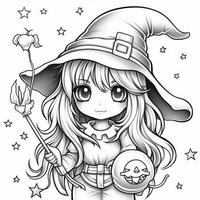 Halloween Coloring Pages photo