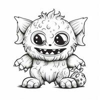 Halloween Coloring Pages photo