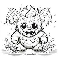 Halloween Coloring Pages photo