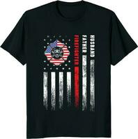 funny firefighter t-shirt design,usa firefighter t-shirt ,fireman t-shirt vector