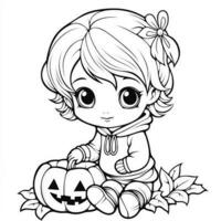 Halloween Coloring Pages photo