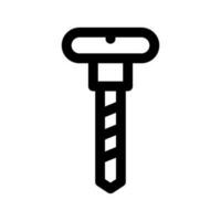 Screw Icon Vector Symbol Design Illustration