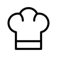 Chef Hat Icon Vector Symbol Design Illustration