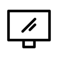 Monitor Icon Vector Symbol Design Illustration