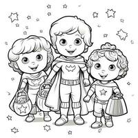 Halloween Coloring Pages photo