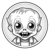 Halloween Coloring Pages photo