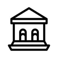 Bank Icon Vector Symbol Design Illustration