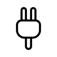 Plug Icon Vector Symbol Design Illustration