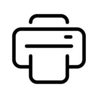 Printer Icon Vector Symbol Design Illustration