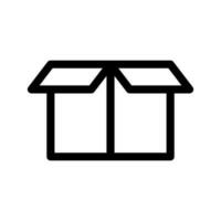 Package Icon Vector Symbol Design Illustration