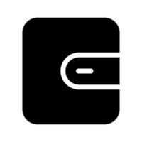 Wallet Icon Vector Symbol Design Illustration