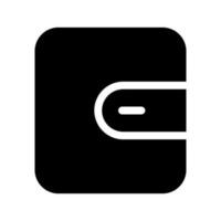 Wallet Icon Vector Symbol Design Illustration