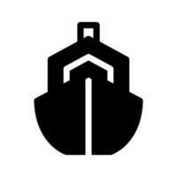 Ship Icon Vector Symbol Design Illustration