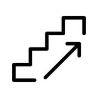 piso de arriba icono vector símbolo diseño ilustración