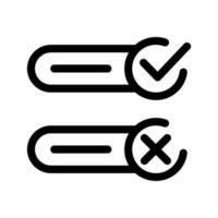 Input Validation Icon Vector Symbol Design Illustration