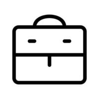 Briefcase Icon Vector Symbol Design Illustration