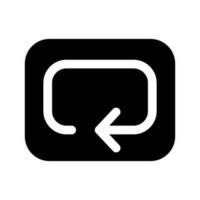 Reload Icon Vector Symbol Design Illustration