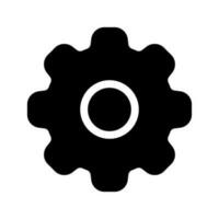 Settings Icon Vector Symbol Design Illustration