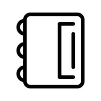 Notes Icon Vector Symbol Design Illustration