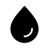 Drop Icon Vector Symbol Design Illustration