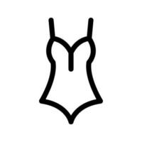 Swimsuit Icon Vector Symbol Design Illustration