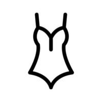 Swimsuit Icon Vector Symbol Design Illustration