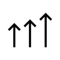 Growth Icon Vector Symbol Design Illustration