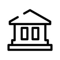 Bank Icon Vector Symbol Design Illustration