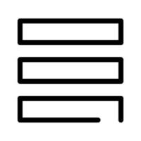 lista icono vector símbolo diseño ilustración