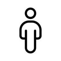 masculino firmar icono vector símbolo diseño ilustración