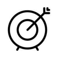 Archery Icon Vector Symbol Design Illustration