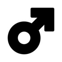 masculino símbolo icono vector símbolo diseño ilustración