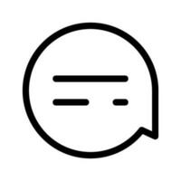 Speech Bubble Icon Vector Symbol Design Illustration