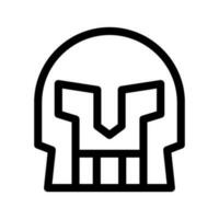 guerra casco icono vector símbolo diseño ilustración