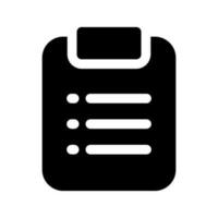 Clipboard Icon Vector Symbol Design Illustration