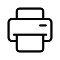 Printer Icon Vector Symbol Design Illustration