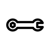 Wrench Icon Vector Symbol Design Illustration